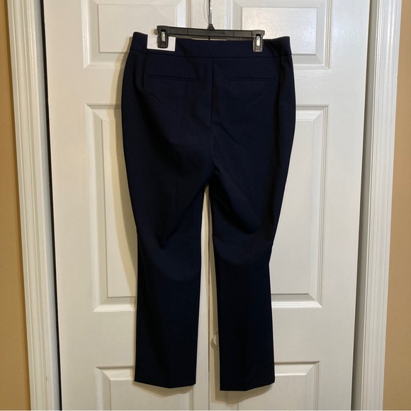 NWT Ann Taylor Pants Size 12 Modern Fit  Slim Through Hip & Thigh Blue - Picture 4 of 12